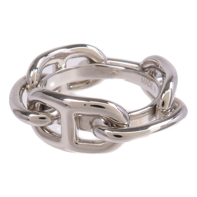 HERMES 金屬Chaine d'Ancre絲巾扣-1