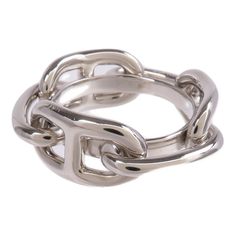 HERMES 金屬Chaine d'Ancre絲巾扣-2