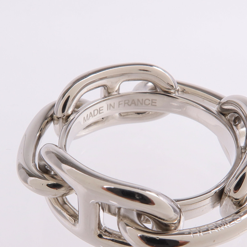 HERMES 金屬Chaine d'Ancre絲巾扣-4