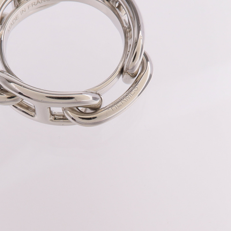 HERMES 金屬Chaine d'Ancre絲巾扣-5