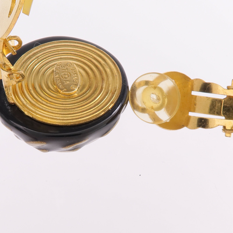 CHANEL PVC/金屬Earrings耳環-5