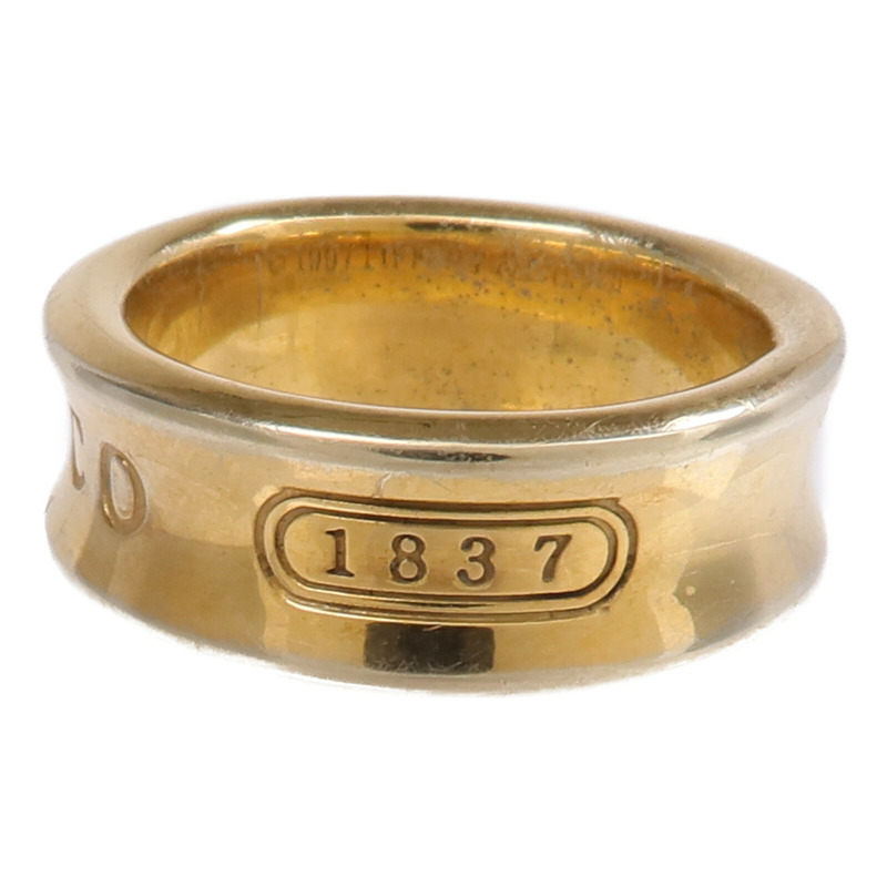 TIFFANY＆CO 925純銀1837 Ring戒指US#5-2