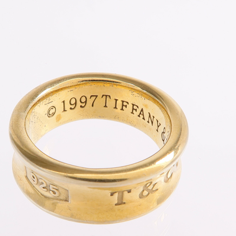 TIFFANY＆CO 925純銀1837 Ring戒指US#5-5