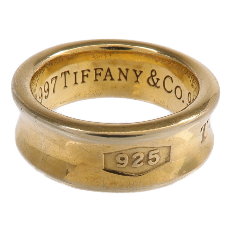 TIFFANY＆CO 925純銀1837 Ring戒指US#5-7