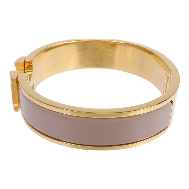 HERMES 金屬/琺瑯Clic H手鐲-1