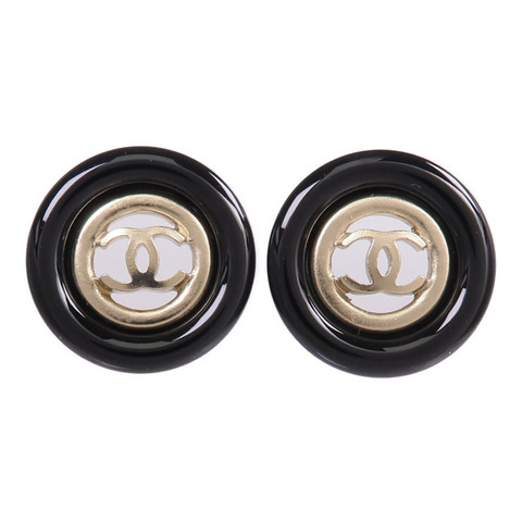 CHANEL PVC/金屬Earrings耳環