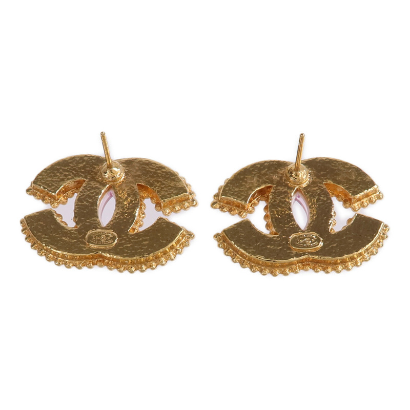 CHANEL PVC/金屬Earrings耳環-2