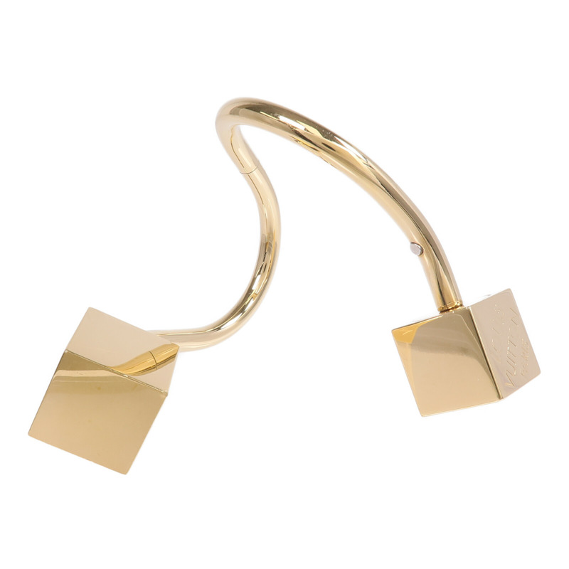 LOUIS VUITTON 金屬Cube Cuff Bracelet手鐲-4