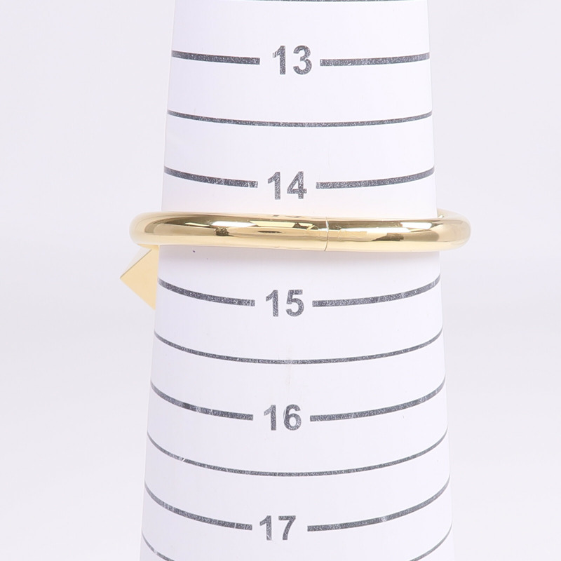 LOUIS VUITTON 金屬Cube Cuff Bracelet手鐲-9