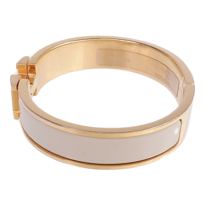 HERMES 金屬/琺瑯Clic H手鐲-1