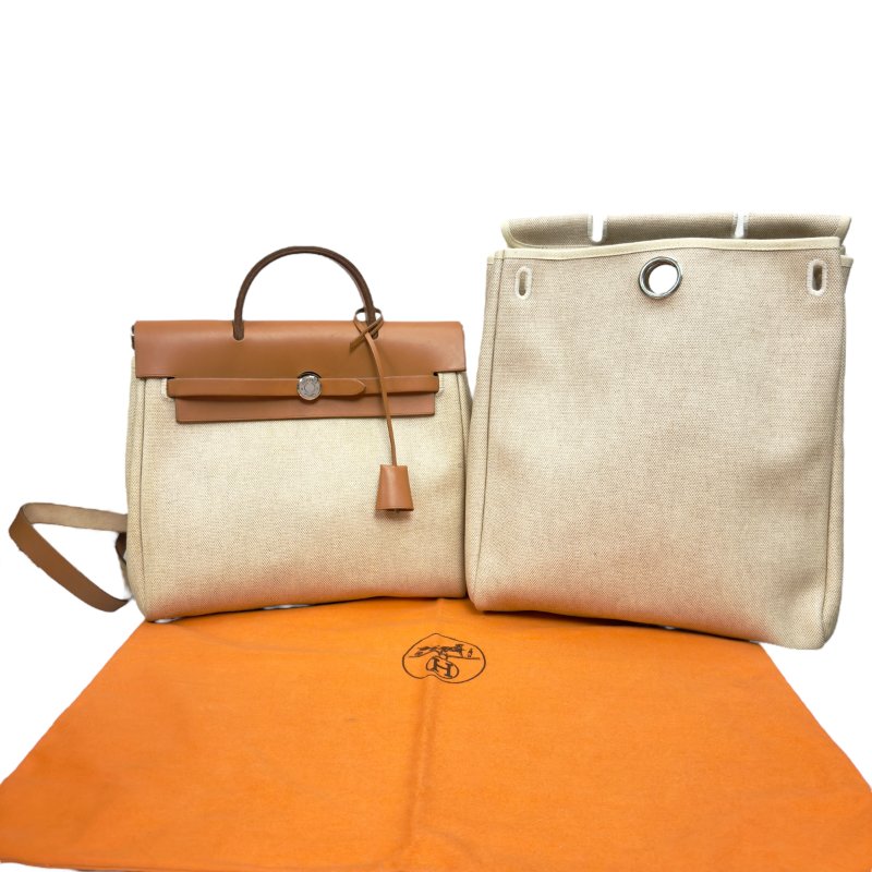 HERMES 中古 Herbag 背包 框C刻-0