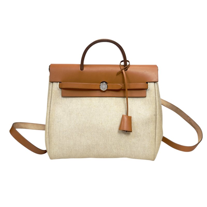 HERMES 中古 Herbag 背包 框C刻-1