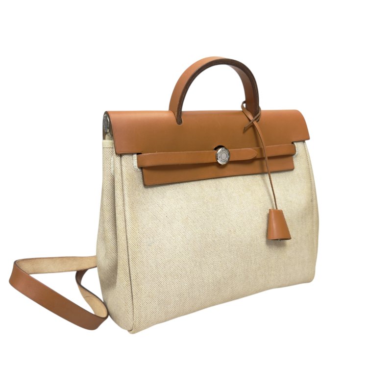 HERMES 中古 Herbag 背包 框C刻-3