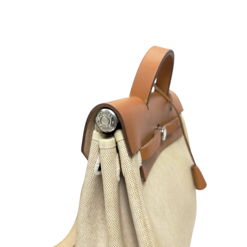 HERMES 中古 Herbag 背包 框C刻-5