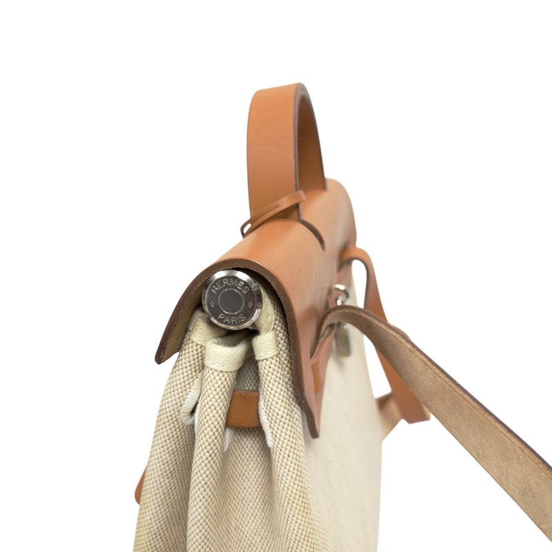HERMES 中古 Herbag 背包 框C刻-11