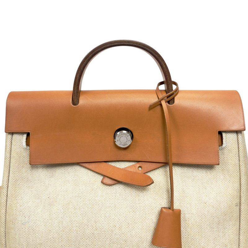 HERMES 中古 Herbag 背包 框C刻-19