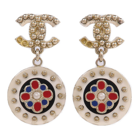 CHANEL PVC/金屬Earrings耳環