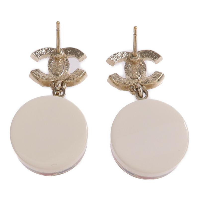 CHANEL PVC/金屬Earrings耳環-1