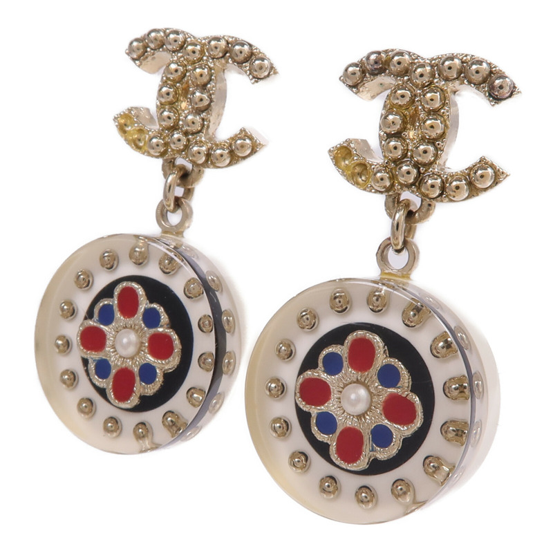 CHANEL PVC/金屬Earrings耳環-2