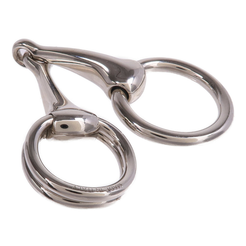 HERMES Palladium Plated Mors Scarf 90 Ring絲巾扣-2