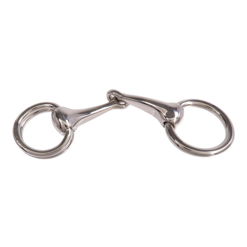 HERMES Palladium Plated Mors Scarf 90 Ring絲巾扣-4