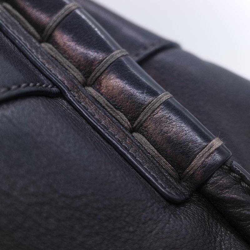 Tod's 托德斯 Shopping Media 黑色小牛皮手提包 肩背包 托特包 購物包-13