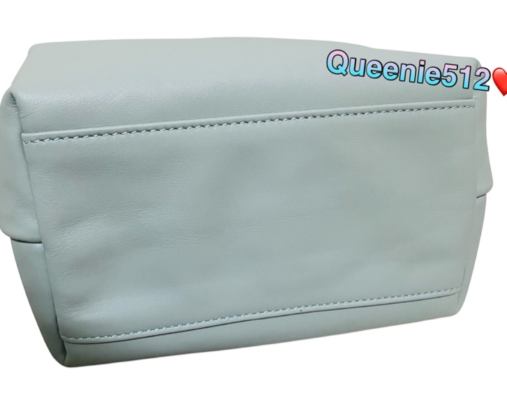 全新閑置品LONGCHAMP 專櫃款Le Pliage Xtra XS 牛皮 手提包 飯盒包 馬鞭草綠-7