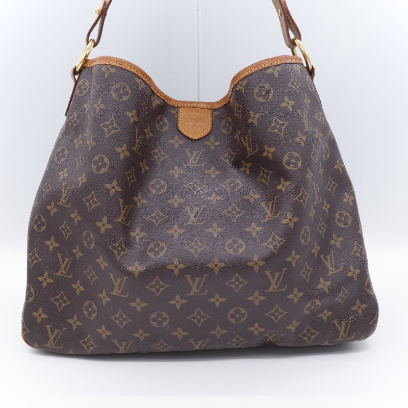 Louis Vuitton 路易威登 Delightful MM 經典老花 帆布標 單肩包 肩背包-1