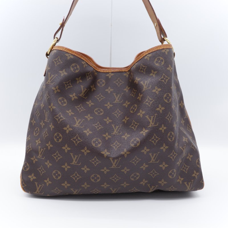 Louis Vuitton 路易威登 Delightful MM 經典老花 帆布標 單肩包 肩背包-3