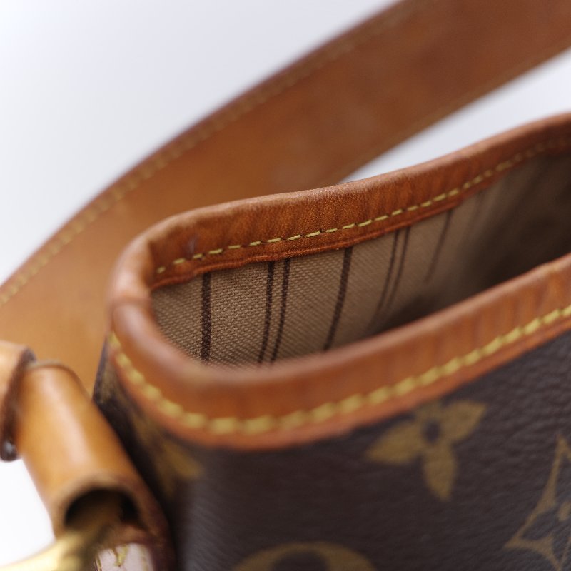 Louis Vuitton 路易威登 Delightful MM 經典老花 帆布標 單肩包 肩背包-12