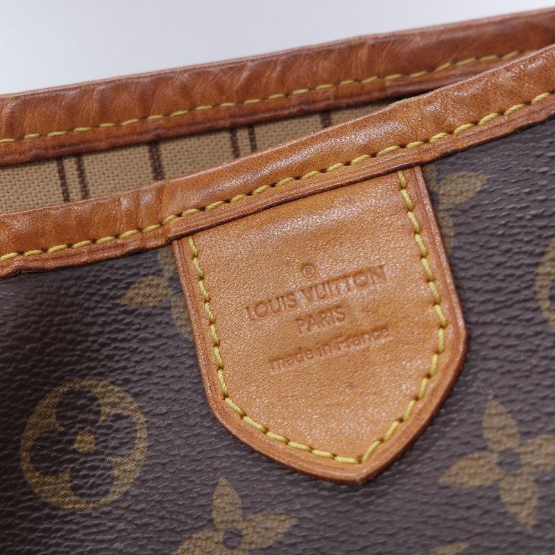 Louis Vuitton 路易威登 Delightful MM 經典老花 帆布標 單肩包 肩背包-16