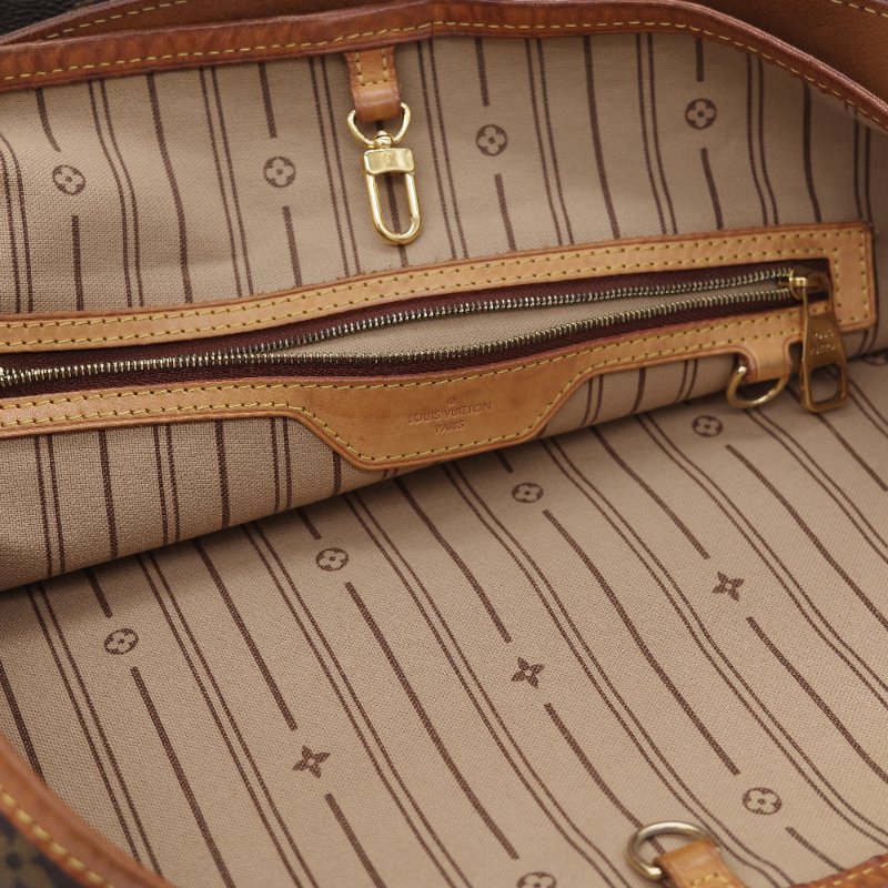 Louis Vuitton 路易威登 Delightful MM 經典老花 帆布標 單肩包 肩背包-21