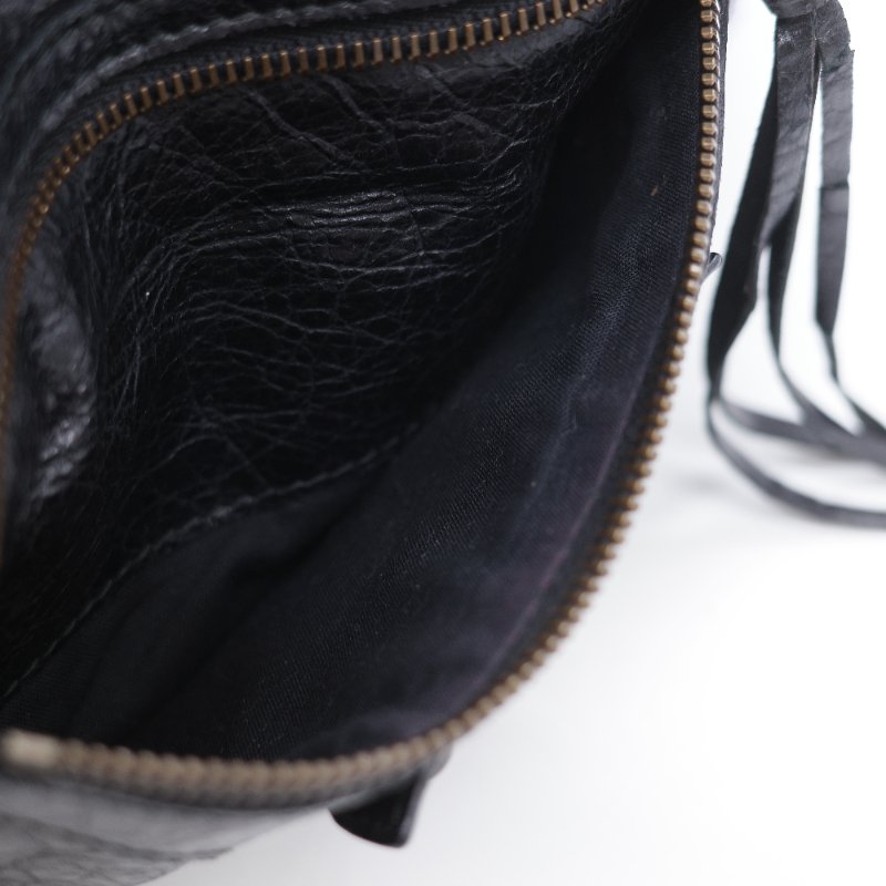 Balenciaga 巴黎世家 City 機車包 黑色 羊皮 手提包 肩背包 托特包-16