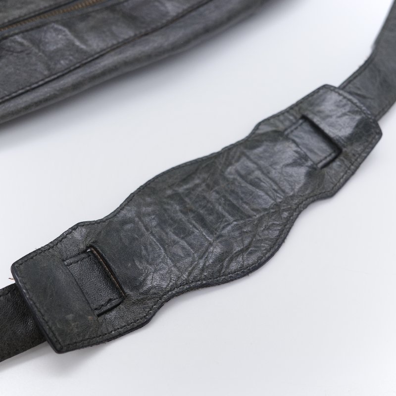 Balenciaga 巴黎世家 Twiggy 經典 灰色 羊皮 流浪感機車包 手提包-36