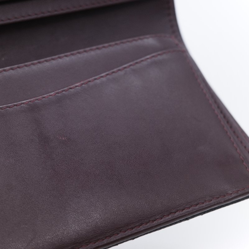 Chanel 香奈兒 經典 黑色菱格紋 顆粒小牛皮 銀扣 長夾-9