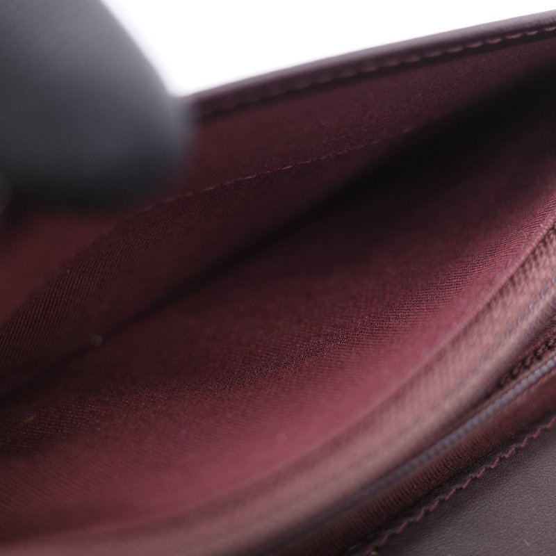 Chanel 香奈兒 經典 黑色菱格紋 顆粒小牛皮 銀扣 長夾-15