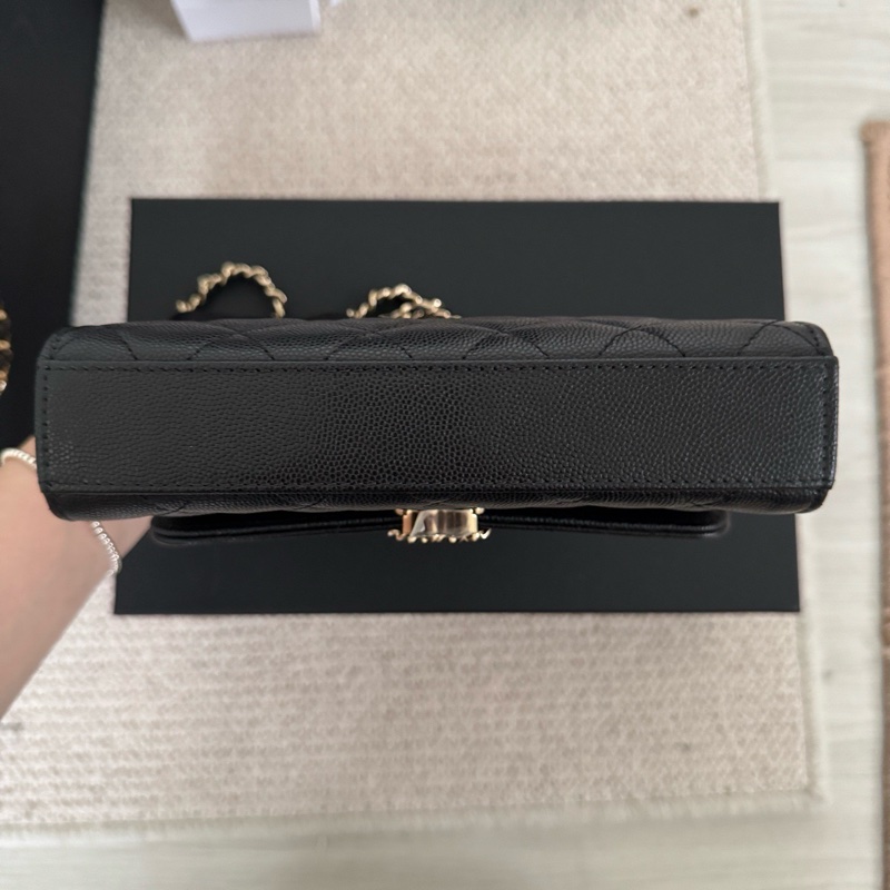 Chanel 25S Kelly Top Handle / Kelly Clutch with Chain Chanel 2025 春夏 (25S) 「Kelly」系列小包-1