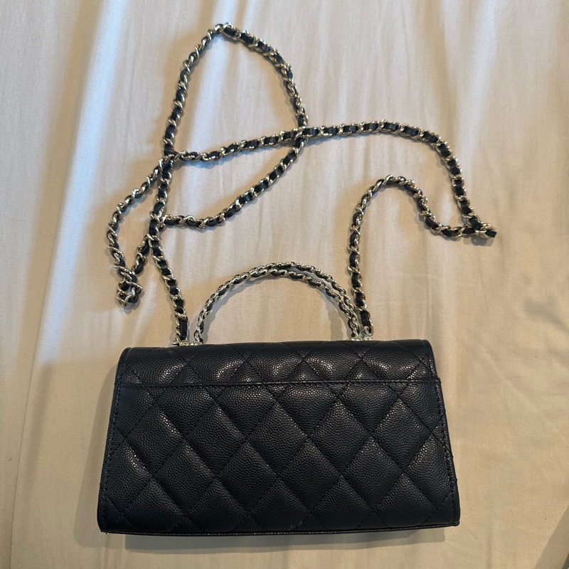 Chanel 25S Kelly Top Handle / Kelly Clutch with Chain Chanel 2025 春夏 (25S) 「Kelly」系列小包-4