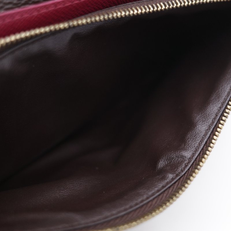 Louis Vuitton 路易威登 Emilie 經典老花 帆布 塗層帆布長夾-15