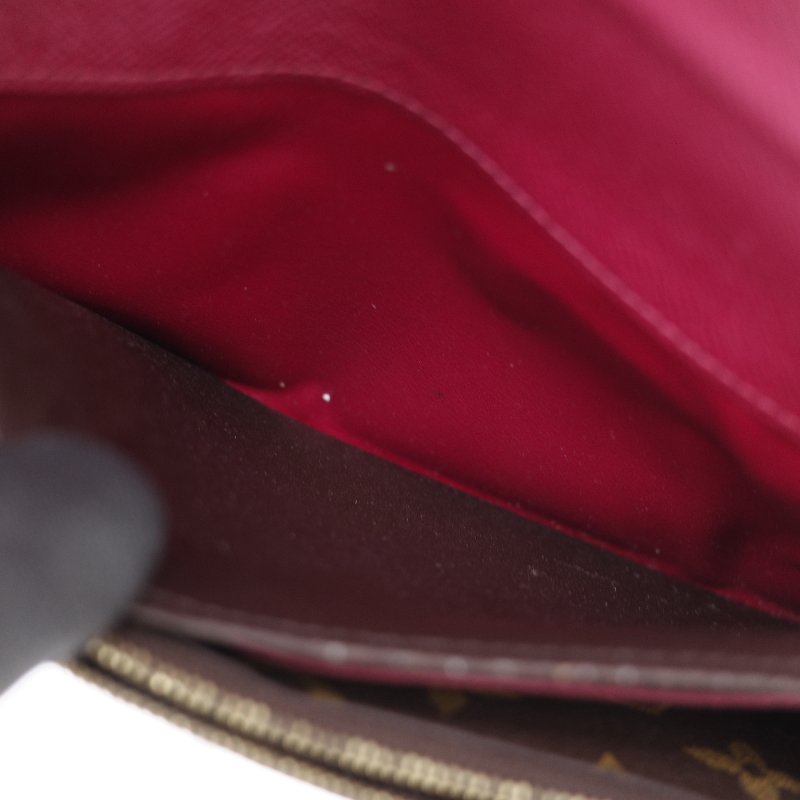 Louis Vuitton 路易威登 Emilie 經典老花 帆布 塗層帆布長夾-18