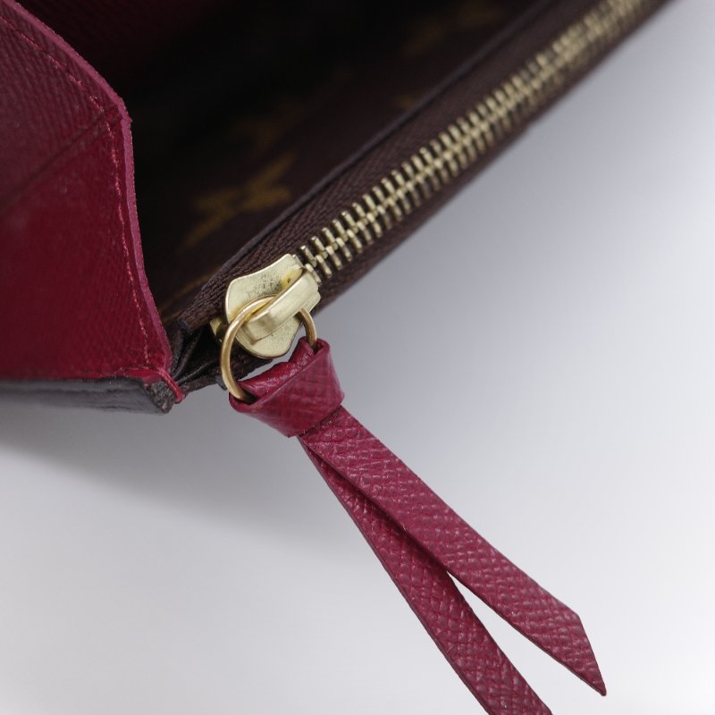 Louis Vuitton 路易威登 Emilie 經典老花 帆布 塗層帆布長夾-19