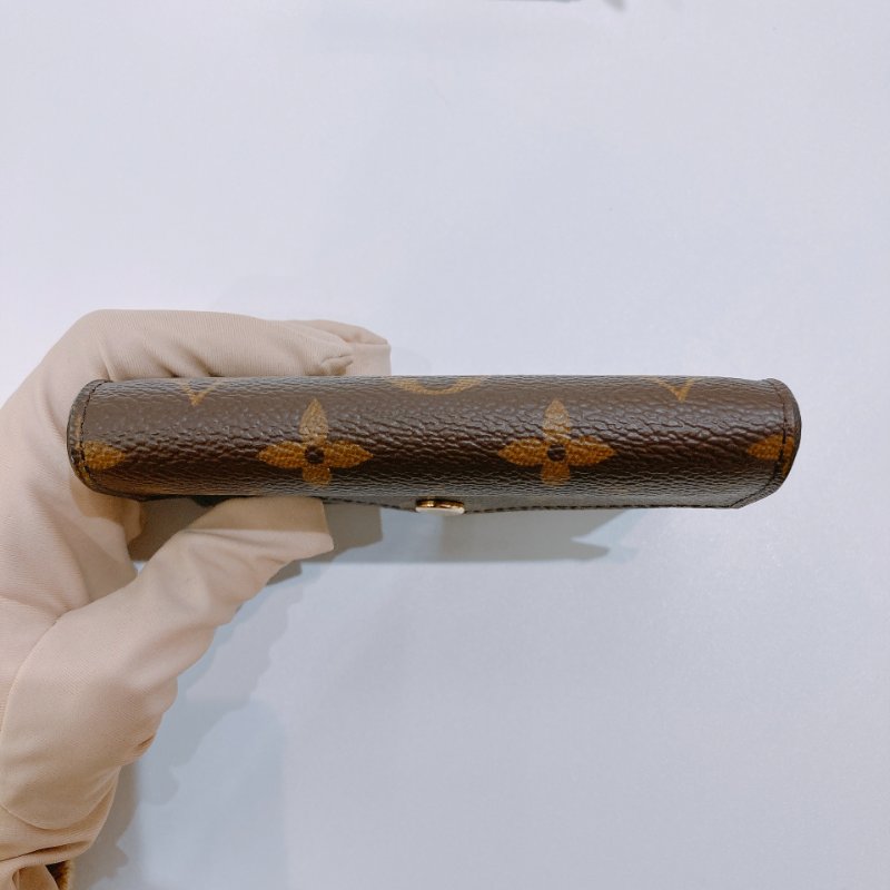 TW4773 Louis Vuitton Victorine Wallet Canvas Monogram Brow-4