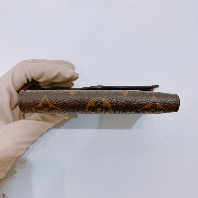 TW4773 Louis Vuitton Victorine Wallet Canvas Monogram Brow-5