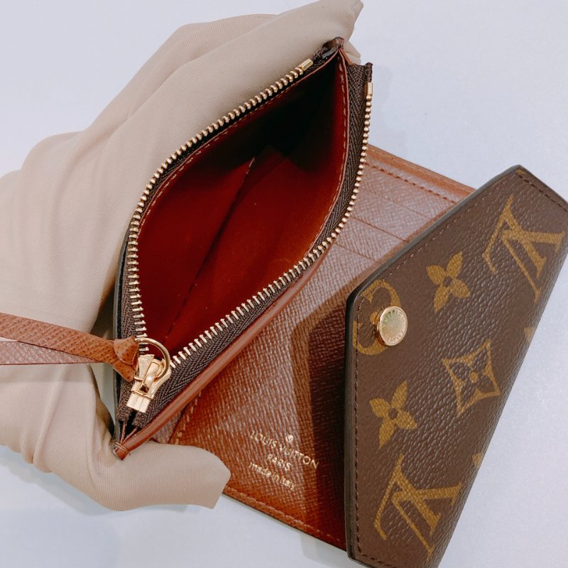 TW4773 Louis Vuitton Victorine Wallet Canvas Monogram Brow-10
