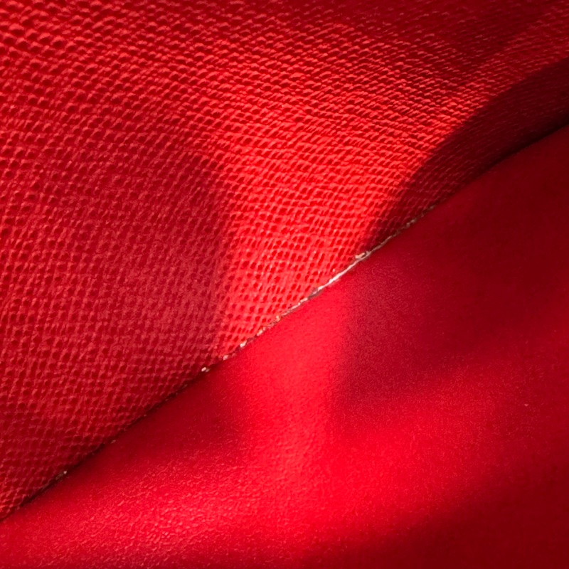 LV M60034 SARAH 原花字紋老花 門僮 信用卡拉鍊零錢長夾皮夾發財夾錢包-34