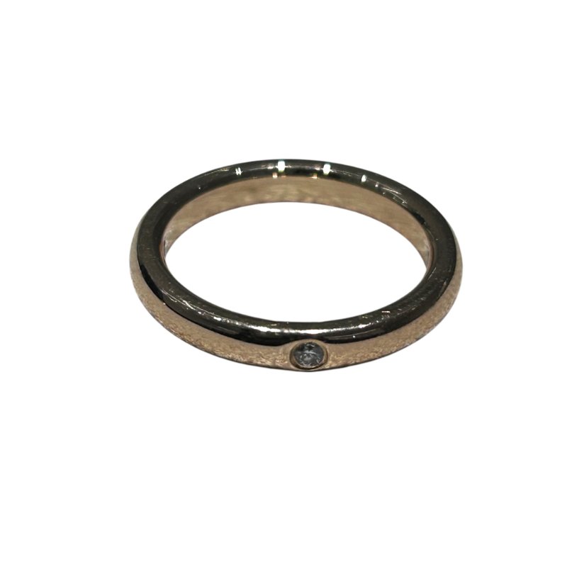 TIFFANY & CO. ELSA PERETTI 單鑽戒指 K18YG 黃K金 鑽石 SIZE 46-1