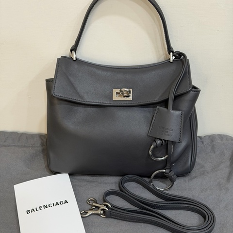Balenciaga 巴黎世家經典灰色mini rodeo