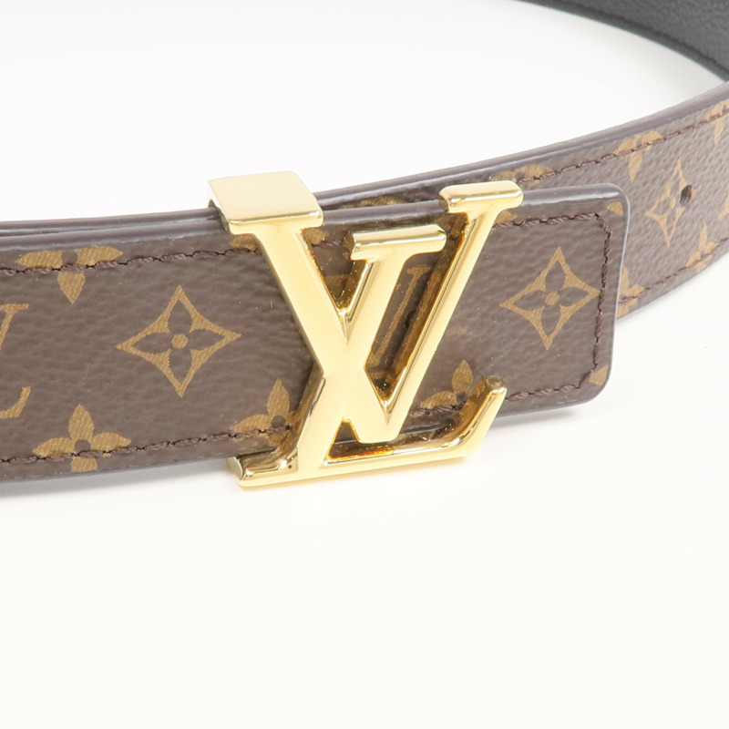 LOUIS VUITTON Monogram Iconic 25金扣皮帶-3