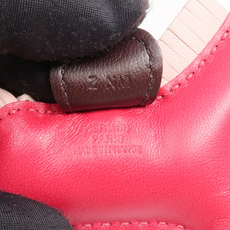 HERMES Milo皮革Rodeo PM掛飾-5