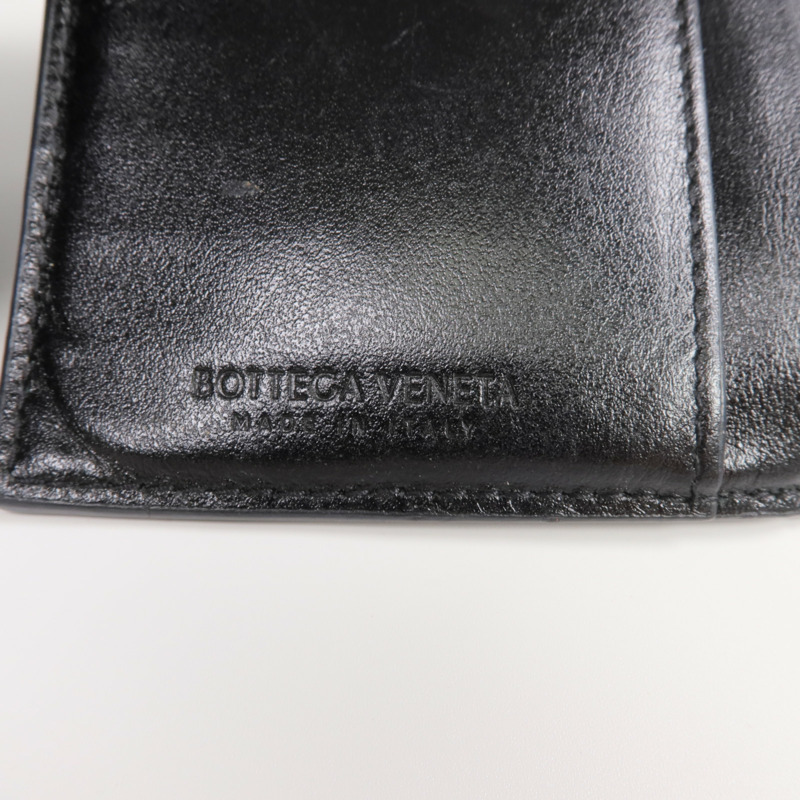 BOTTEGA VENETA 羊皮皮革Fold Wallet金扣錢包-8